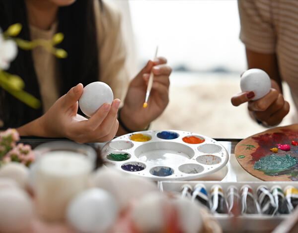Easter Afternoon Tea & Egg Decoration